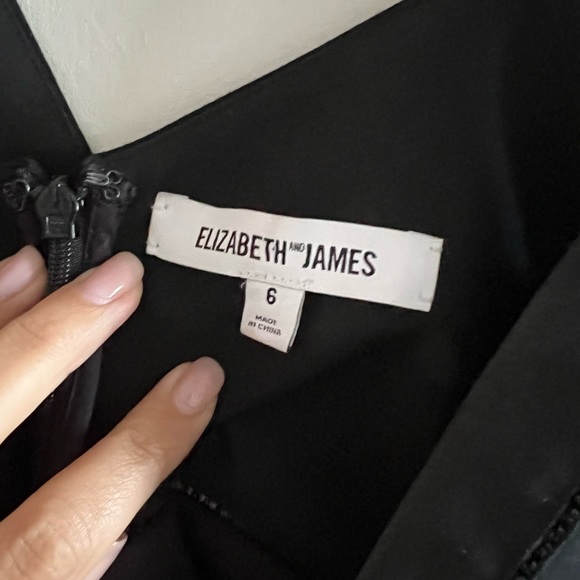 Elizabeth and James Black Dress - Picture 5 of 7